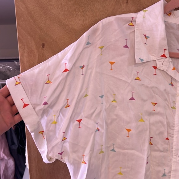 Japna Martini Collared Top - Picture 2 of 4